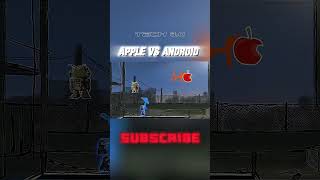 Apple vs Android ☠️ Battle #shorts #android #apple #ios