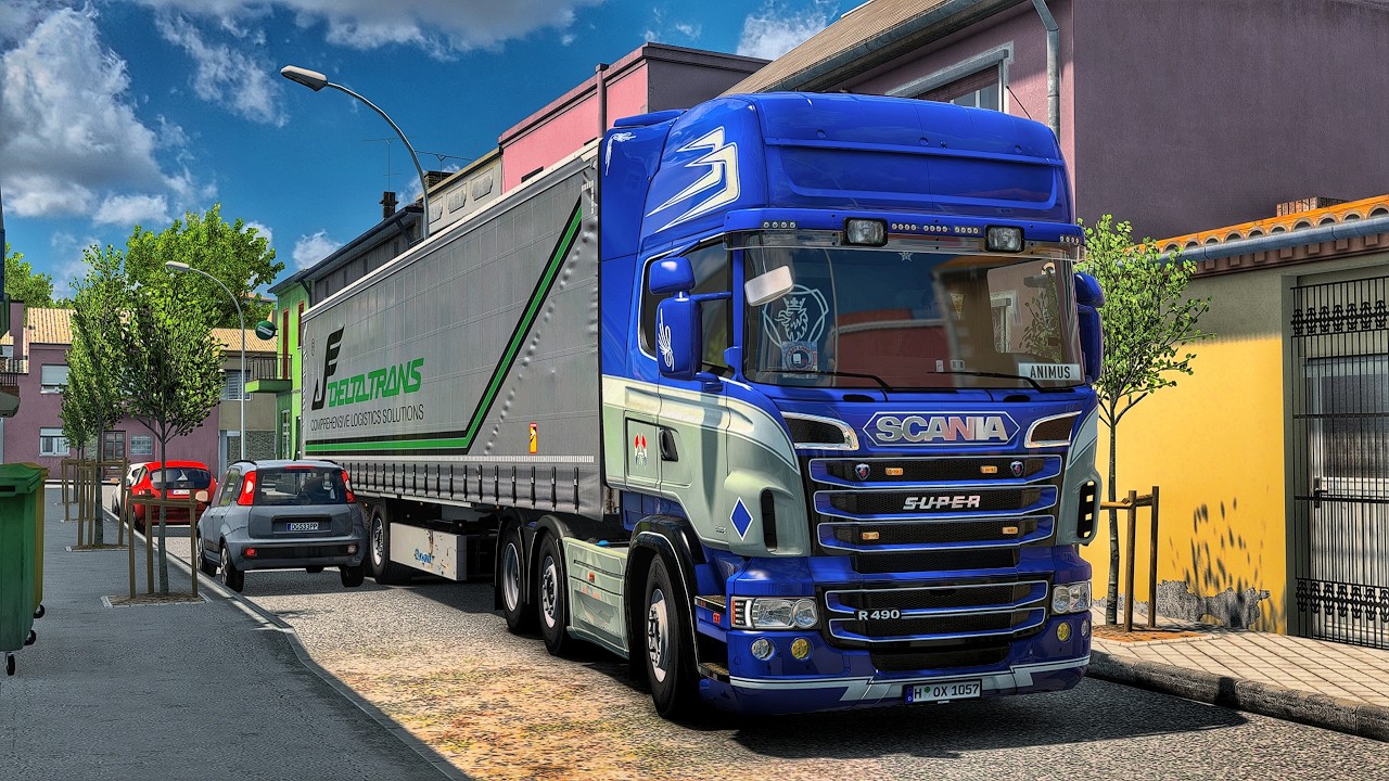 Early Morning Drive Through Scenic Country Roads| #ets2 1.54