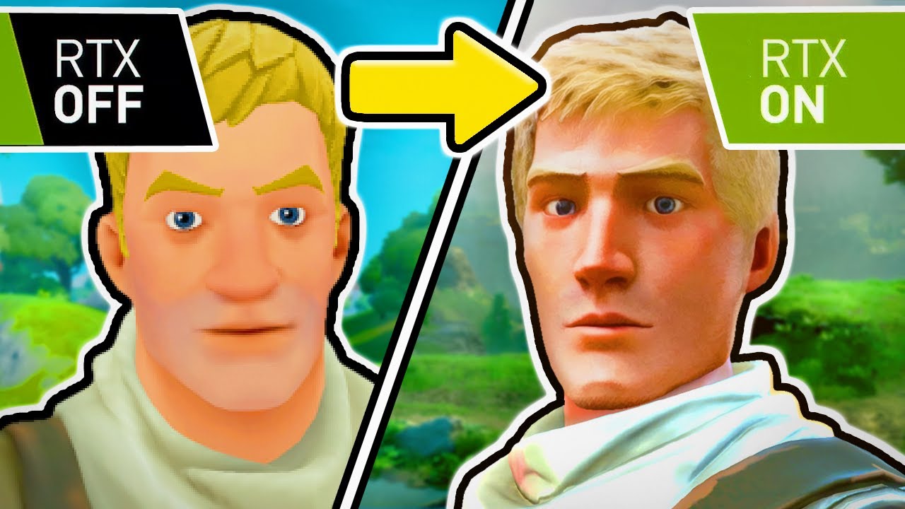Hice FORTNITE pero RTX (y destruirá tu pc...)