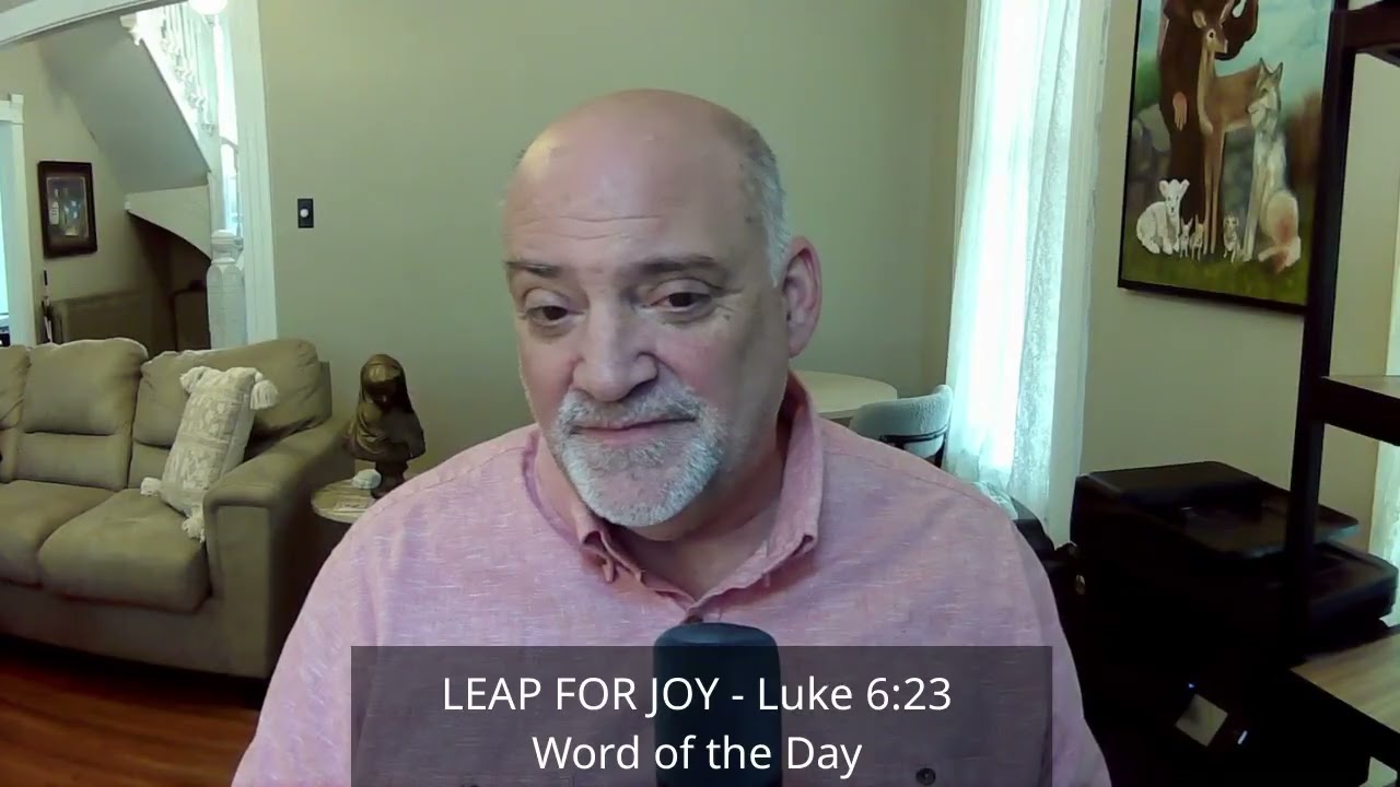 LEAP FOR JOY | Word of the Day | 9/9/26