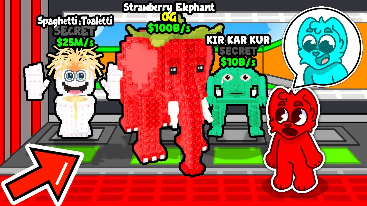 ULEPSZYŁEM KONTO PIMPKA w STEAL A BRAINROT 😍😍💸 w Roblox