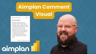 Aimplan Comment Visual: Comments Attached to Your Data in Power BI