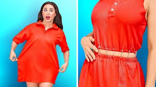 BRILLIANT DIY CLOTHES HACKS || Cool Clothes Upgrade Ideas by 123 GO!