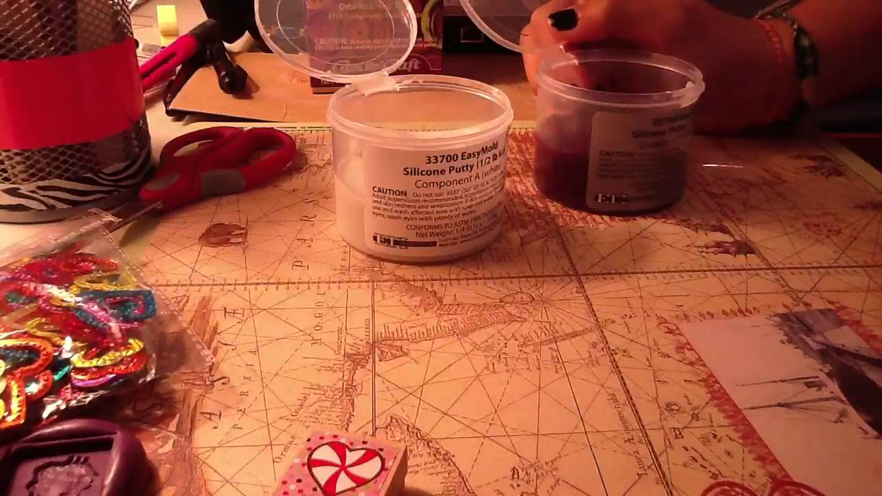 Easy mold silicone putty tutorial - YouTube