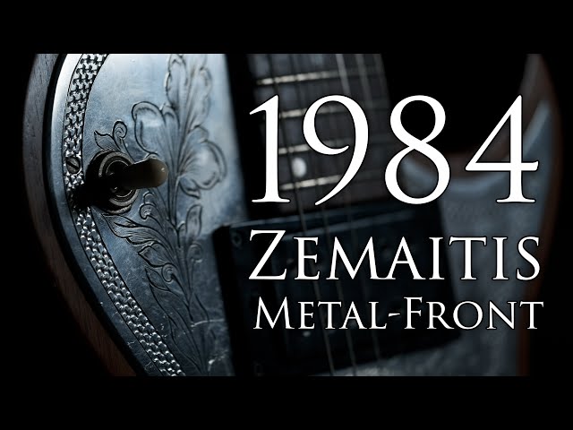 ORIGINAL 1984 Zemaitis Metal Front - YouTube