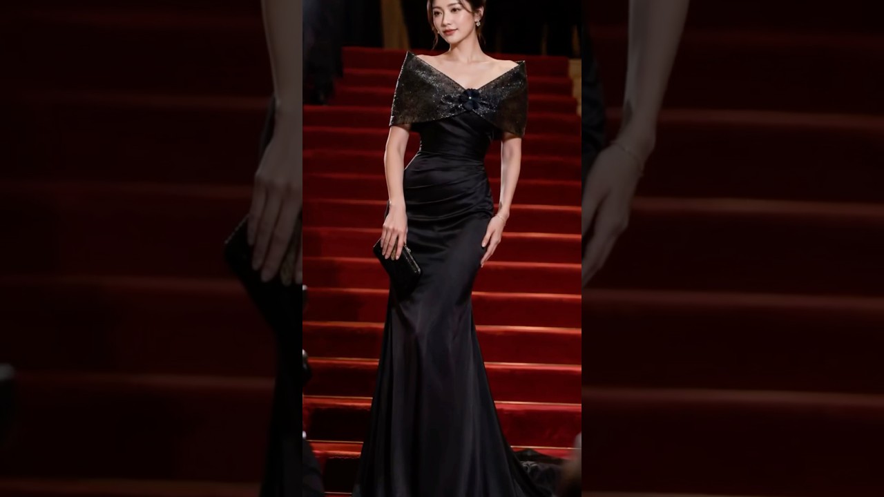 DIY dress met gala red carpet #fashion #diy #dressmaking #dress #sewingtutorial #gown #metgala