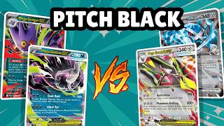 Mega Darkrai ex Vs Mega Excadrill ex | Pitch Black | Mega Evolution | Pokemon TCG