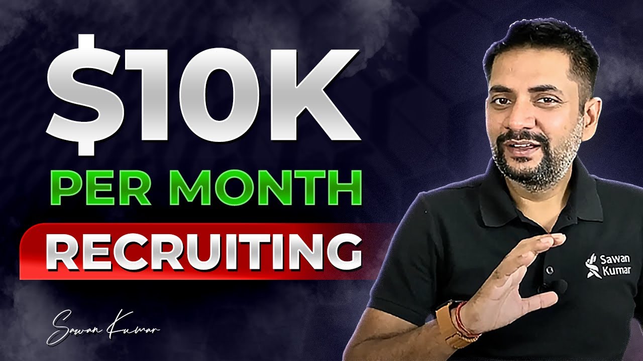 How to Make $10,000 a Month | Start a Staffing and Recruiting Agency for Beginners