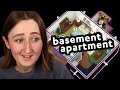 building a sims house with a *basement apartment*