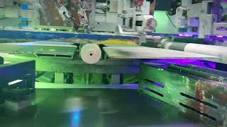 Daily jobs in Auber-silk screen printing on cosmetic plastic tubes