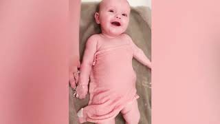 A cute little baby splashing in the water, Baby Playing With Water, Funny Baby Videos