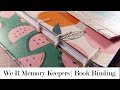 We R Memory Keepers - Book Binding Guide | Part 1 (Saddle and Japanese stitches)