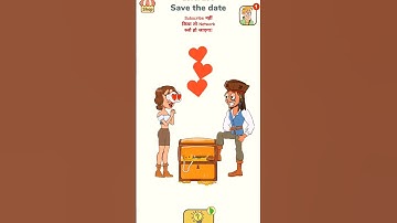 Impossible Date | tricky riddle😇👩🏻‍❤️‍👨🏻 ( Level 129 )#impossibledate #games#gaming#shorts #trending