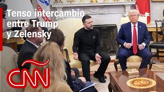 Thumbnail for Reunión entre Trump y Zelensky termina a los gritos: "Te estás jugando la Tercera Guerra Mundial"