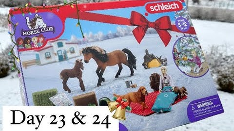Schleich Horse Club Advent Calendar 2023 - Day 23 & 24