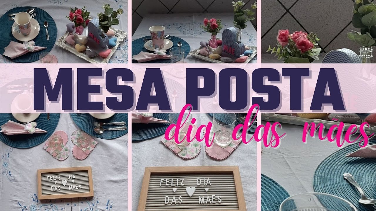 3 DIY'S FÁCEIS E BARATOS PARA UMA MESA POSTA SIMPLES E ARTESANAL | Artes DIY Amanda