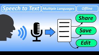 SpeeTex Speech to text, Multiple Languages screenshot 3