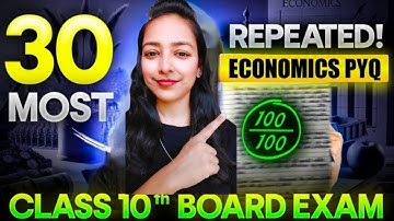CBSE Class 10 SST Most Repeated Questions |Board ExamQuestions#economics#boardexam2025​#pyq​#class10
