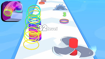 Level Up Slinky ​- All Levels Gameplay Android,ios (Part 6)