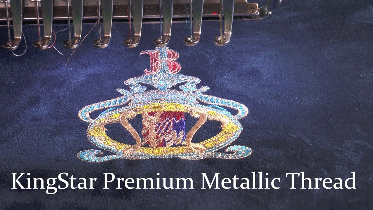 Kingstar Metallic Thread Jewels Quartet