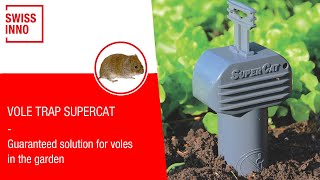 TopCat Vole/Mouse Trap From Switzerland. The Best Vole Trap I Have