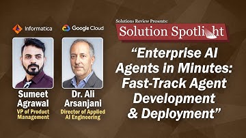 Enterprise AI Agents in Minutes: Fast-Track Agent Development & Deployment | with @InformaticaCorp