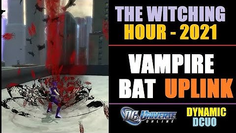 DCUO Vampire Bat Uplink - Spooky Trinket Box - The Witching Hour DC Universe Online