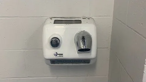 Comac (World Dryer Airstyle)  B1, 13421 at  Hillcrest Aquatic Centre  in Vancouver BC 