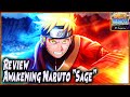 🔥 Review AWAKENING NARUTO &quot;SAGE MODE&quot; , SAKIT DAMAGE NYA!! 🔥 NARUTO NINJA REBIRTH