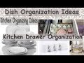 Dish Organizing Ideas (Kitchen Drawer Organization) Kitchen Organization Using- IKEA Organizers.