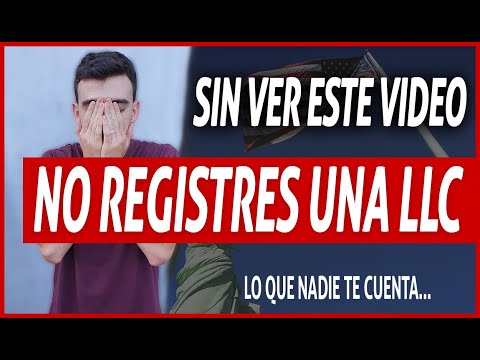 Vídeo: Com Tornar A Registrar LLC