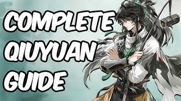 COMPLETE Qiuyuan Guide & Build - Kit, Rotations, Teams & Showcase | Wuthering Waves