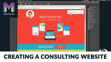 Creating a Web Consulting Website | Easy Appointments | Adobe Muse CC | Muse For You