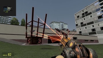 Picking up MULTIPLE THINGS AT ONCE with the MULTI PHYS GUN in Gmod!!! (Garry