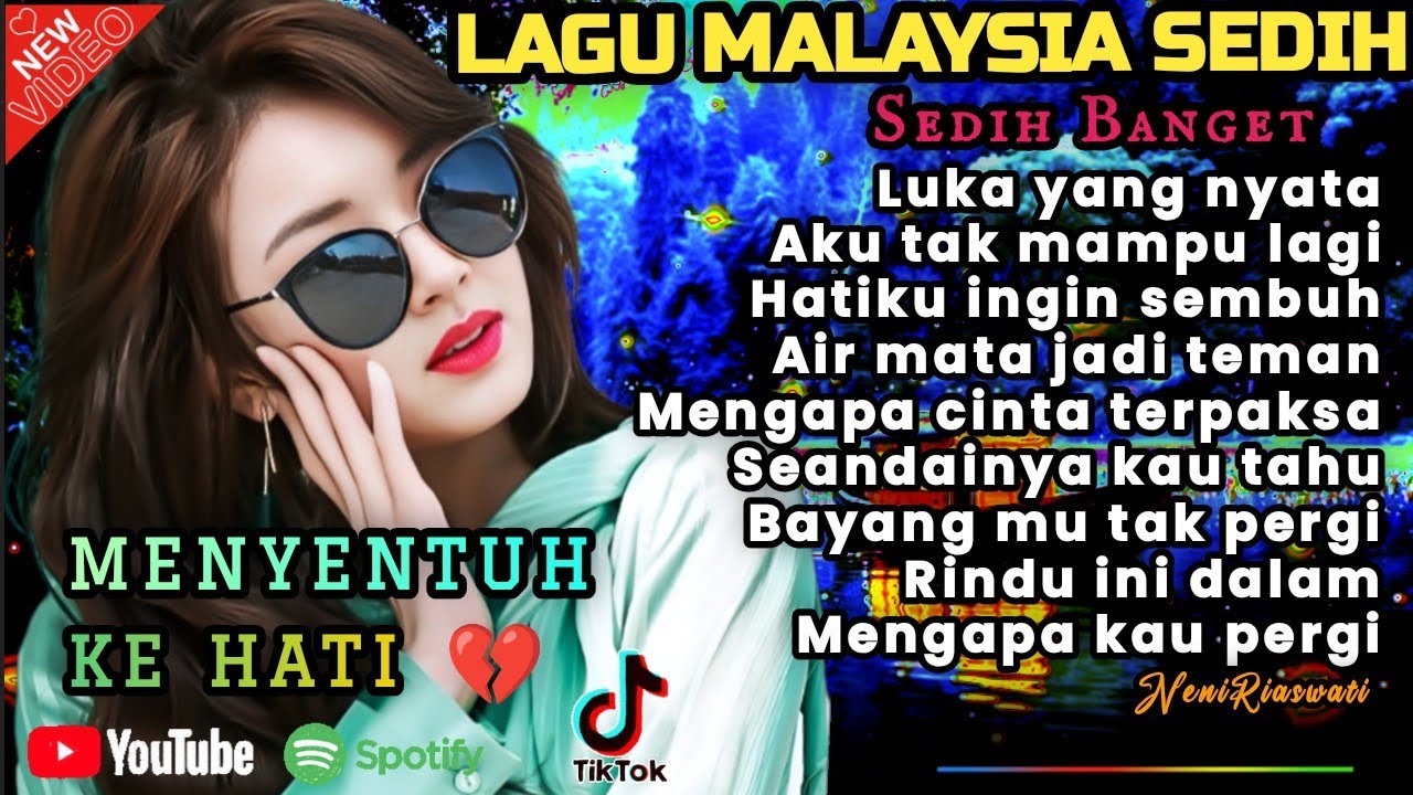 Lagu Malaysia Paling Sedih😭Luka Yang Nyata 💫 Cocok Untuk Menemani Hari-hari mu 