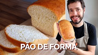 PÃO DE FORMA CASEIRO | Receita do Amo Pão Caseiro