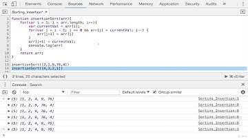 63  Insertion Sort BIG O Complexity