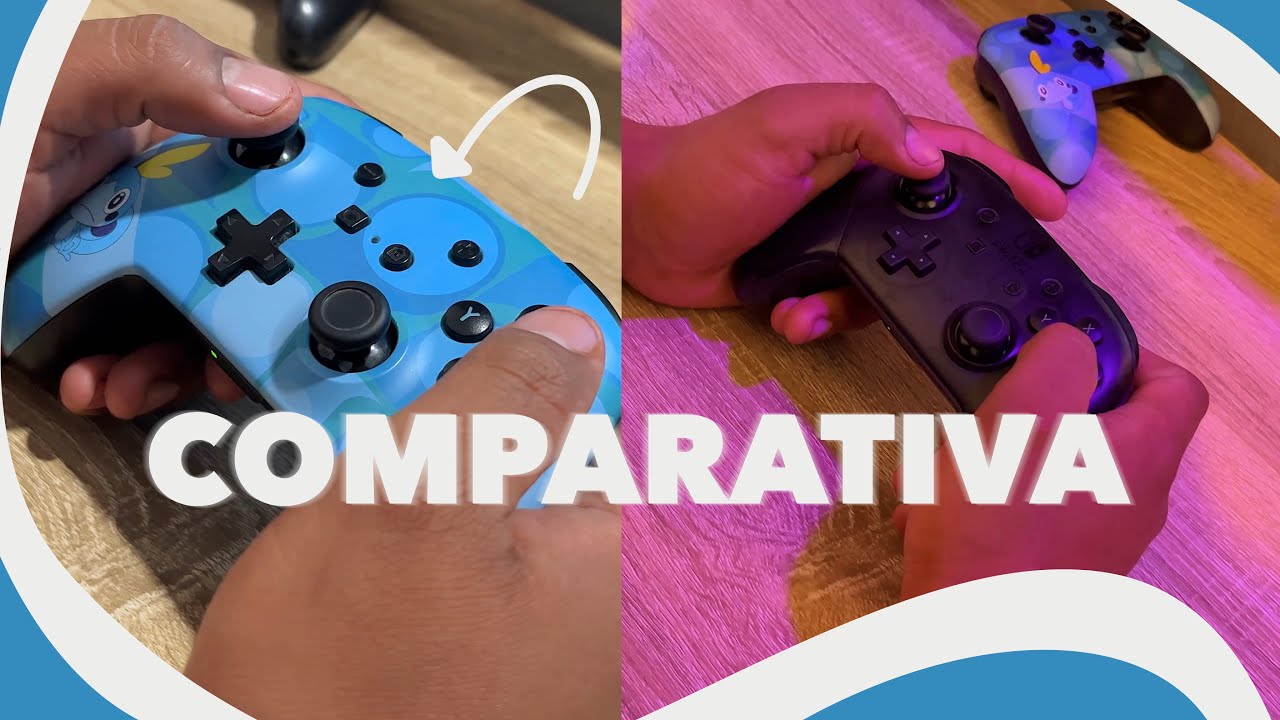 Mandos JOYCON PRO VS OFICIALES de Nintendo Switch🔥 Comparación de Mandos  Binbok 