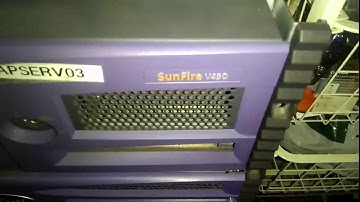 Sun Microsystems Stuff - Talking About The Sun V490