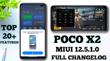 POCO X2 MIUI 12.5.1 INDIA STABLE UPDATE | POCO X2 MIUI 12.5 FULL CHARGELOG WITH TOP 20 FEATURES