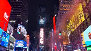 Отсчёт До Наступления 2024 Года. (Съёмка Одной Камерой) New York. Time Square!