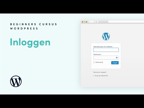 Inloggen in mijn Wordpress website, hoe doe ik dat? - Nederlands