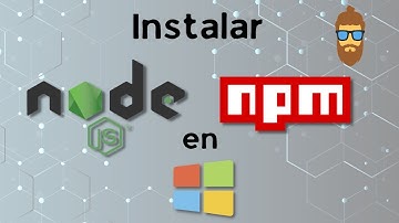 Cómo Instalar NodeJS, NPM y NVM en Windows - GRATIS [2025]