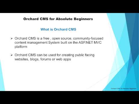 What is Orchard CMS