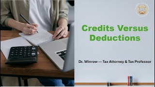 Tax Credits vs Deductions Explained for 2025 Taxes Simple Overview of the Tax Formula