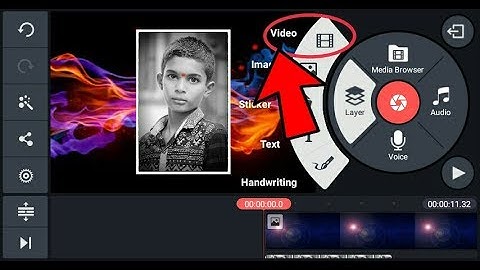 How To Add Video Layer In Kine Master