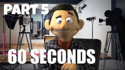 60 Seconds Part 5 - Puppet Video by Lee Thompson. #leethompsonpuppeteer #leethompsonpuppetry