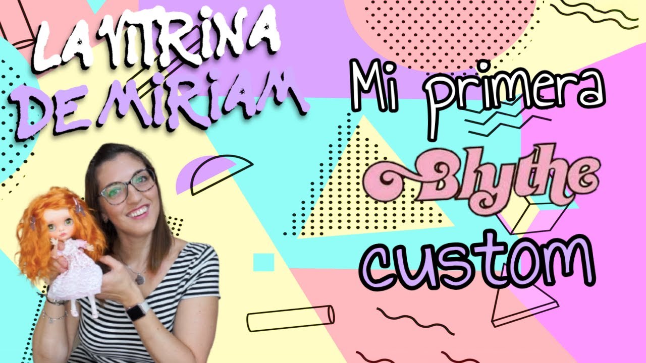 Os presento a... Carlota, mi primera Blythe custom!! 🧡