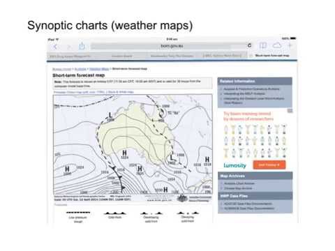 Synoptic Chart Explained