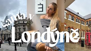 vlog z Londýna: povídání, studium s EF, cvičení, haul
